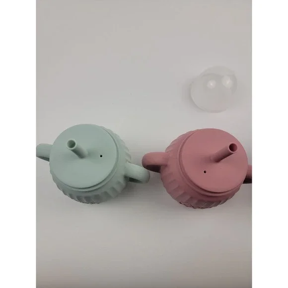 Munchkin Miracle 360 Sippy Cups 2 Pack Pink Green Lavender 360 Degree Toddler - Picture 9 of 9